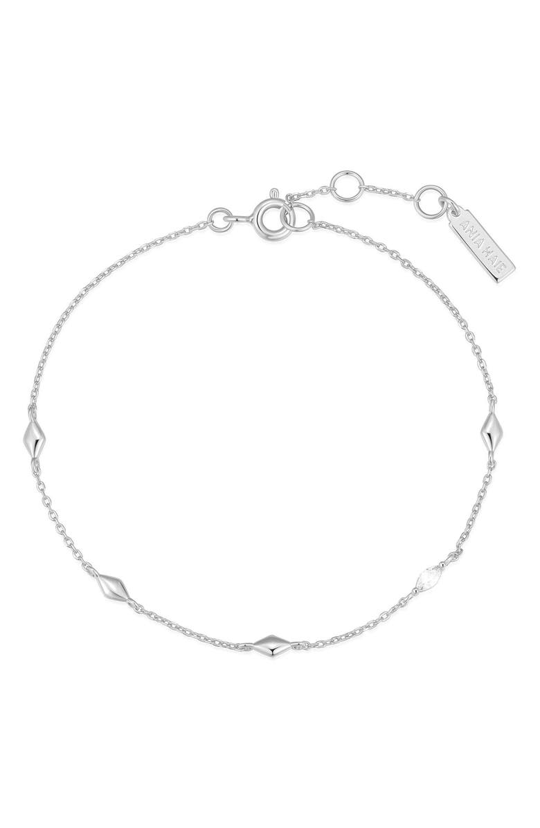 ANIA HAIE Rhombus Station Bracelet, Alternate, color, 