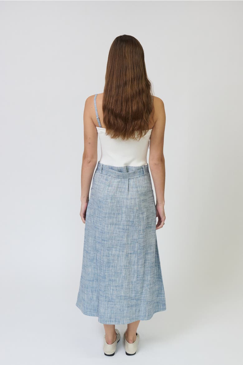 Serena Belted Twofor Dress, Alternate, color, BLUE