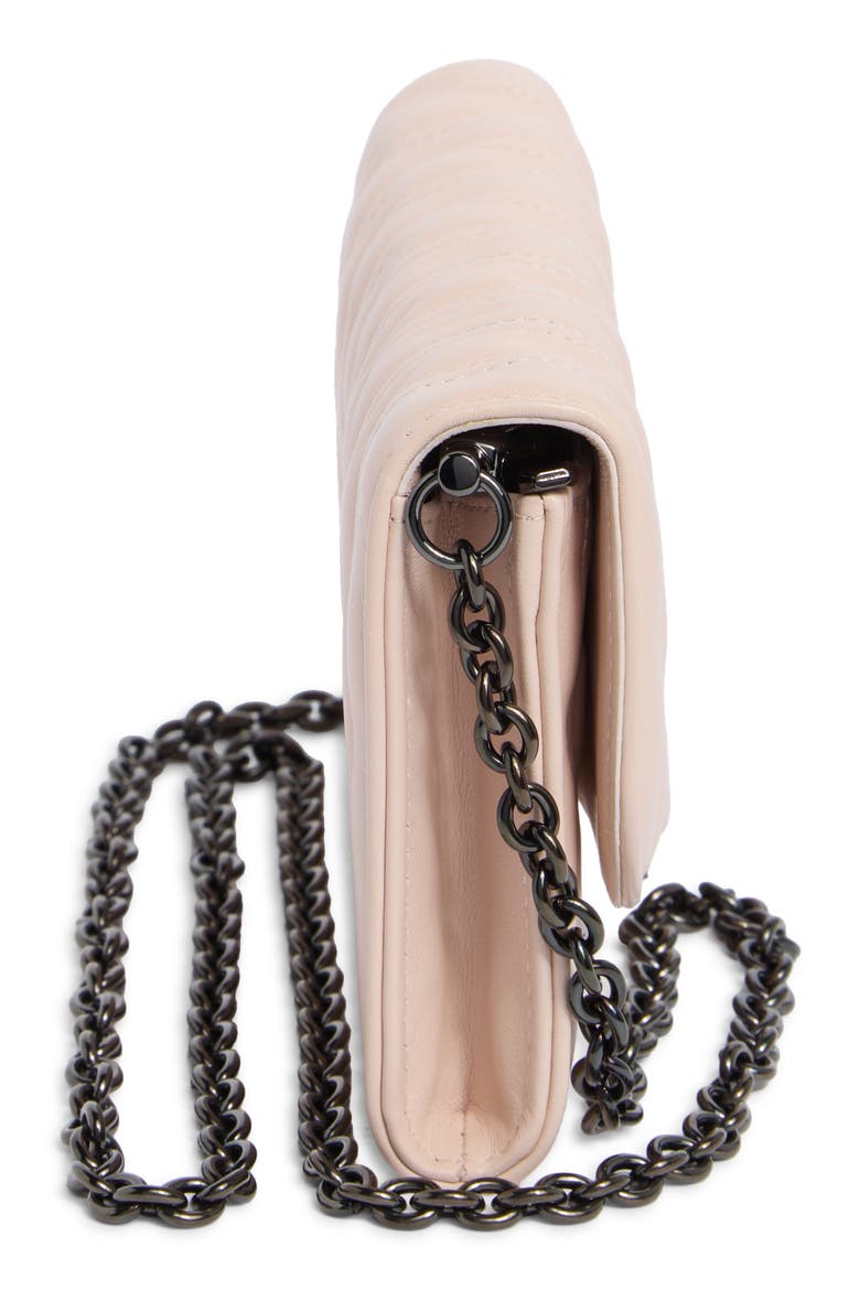 Brio Wallet on a Chain, Alternate, color, POWDER PINK