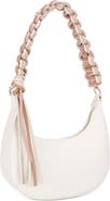 Mali + Lili Leilani Braided Faux Leather Baguette