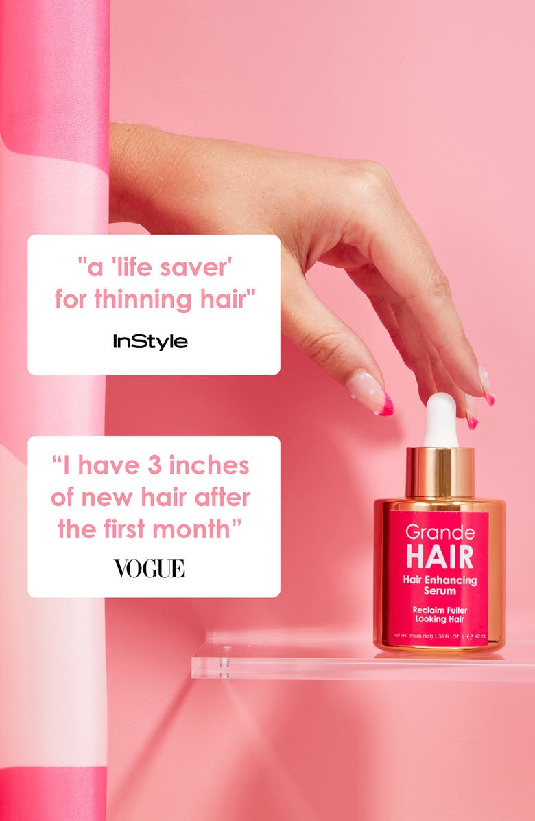 Grande Cosmetics GrandeHAIR Hair Enhancing Serum, Alternate, color, Clear