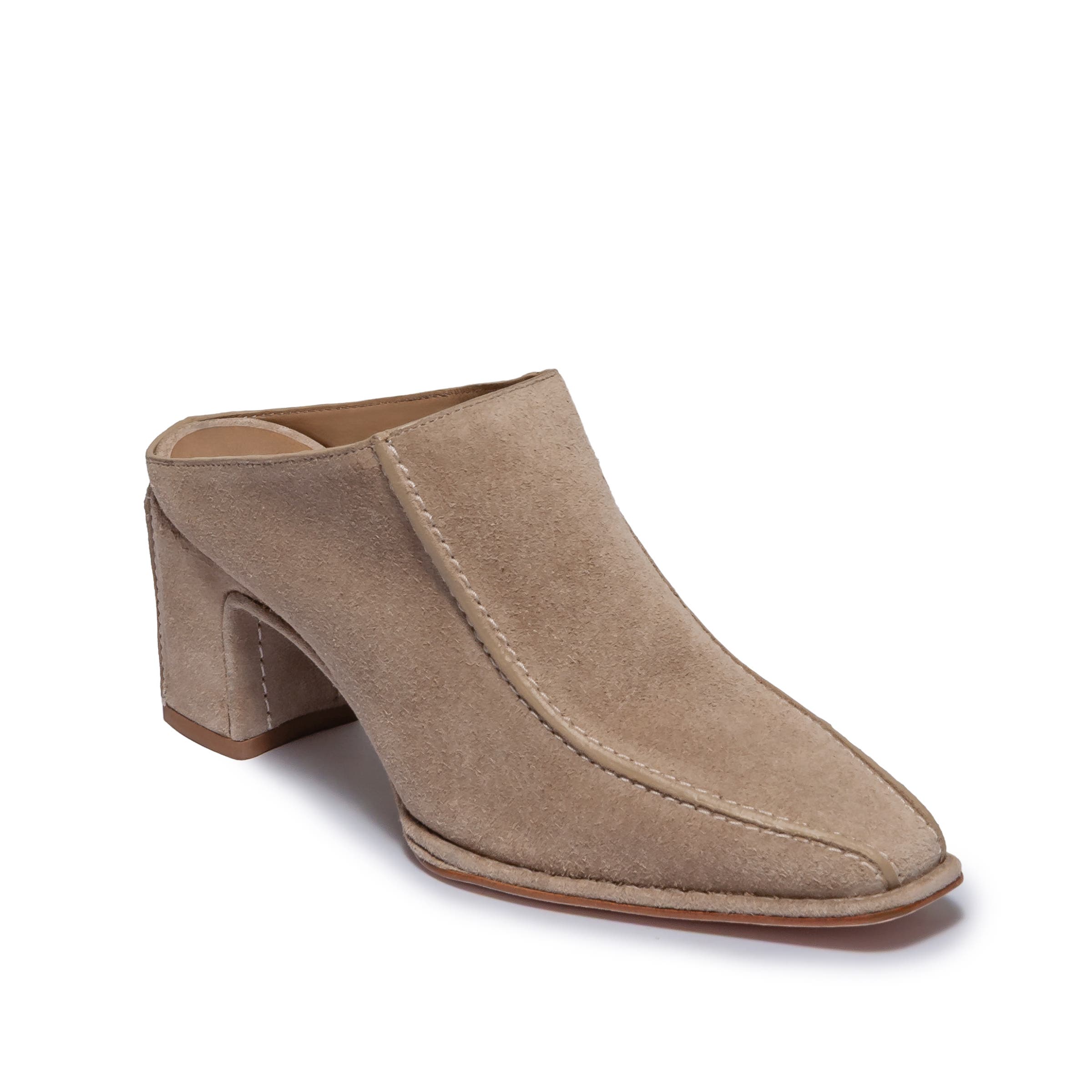 Brynn Heeled Mule, Alternate, color, SANDSTONE