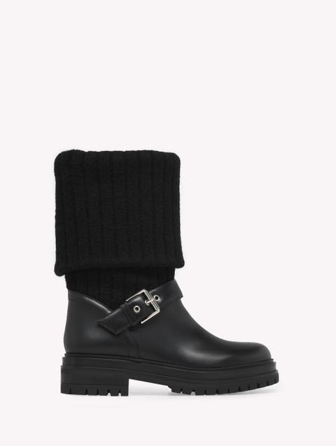 GIANVITO ROSSI ラウントトゥニハイフツ G8039820GOM NENEBLACK Gianvito Rossi: Italian Luxury Shoes and Accessories