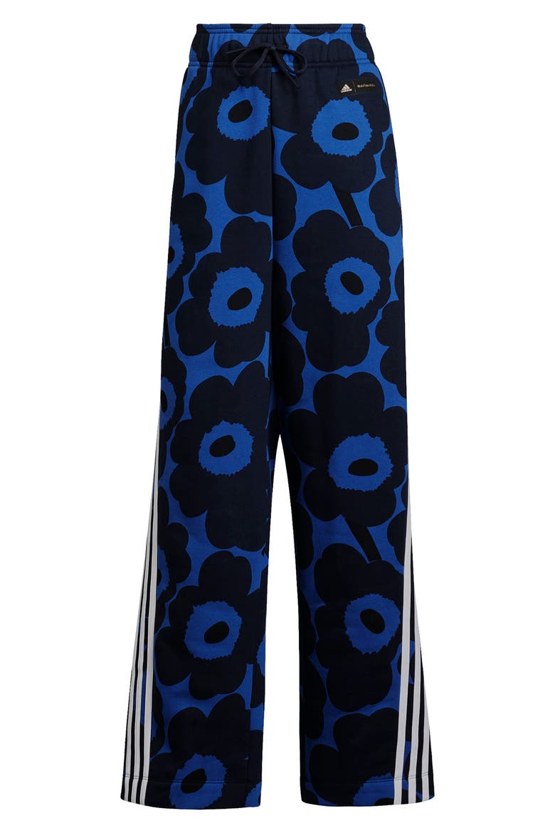 x Marimekko Fleece Pants, Alternate, color, BOLD BLUE