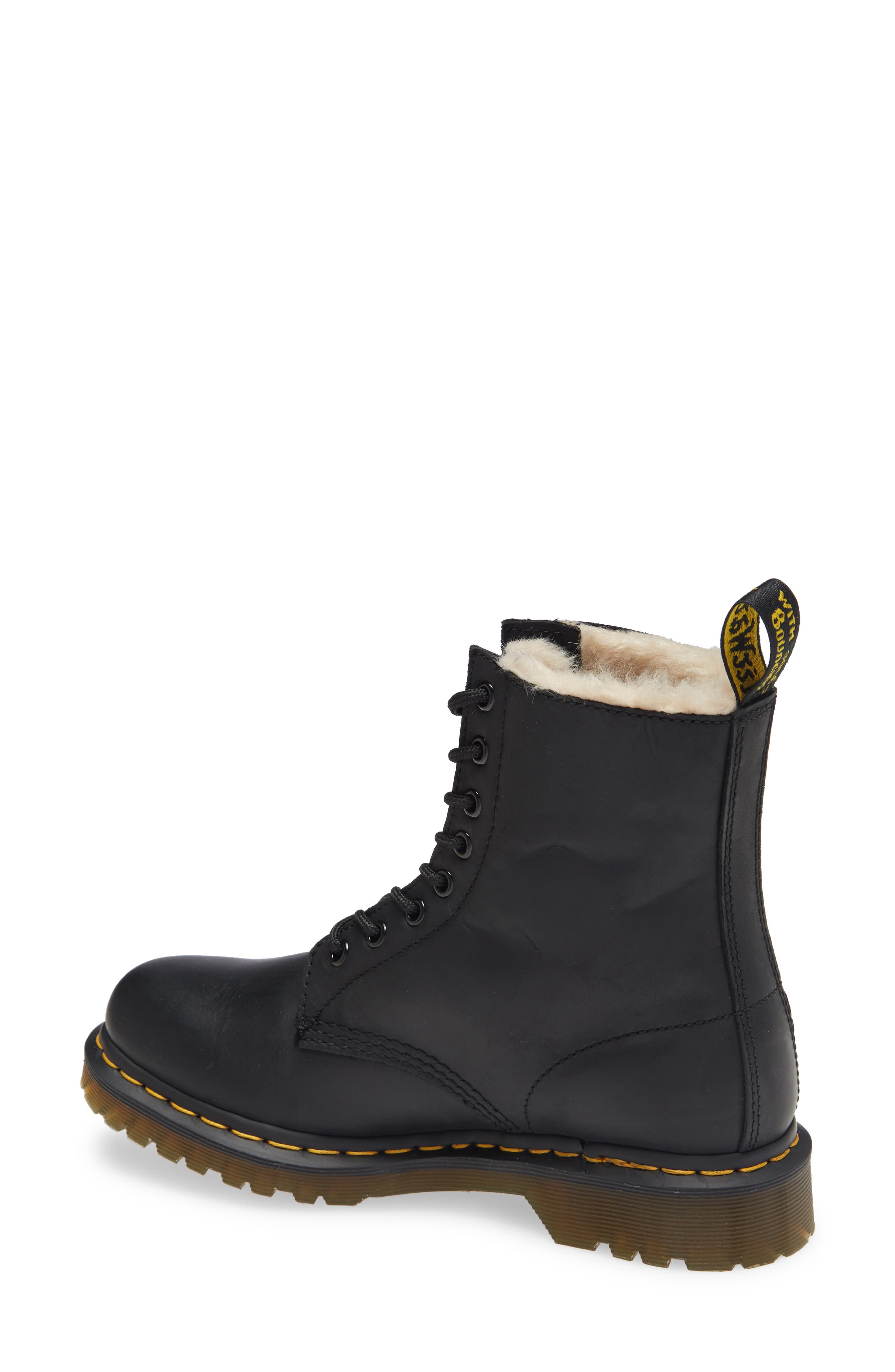 Dr. Martens 1460 Serena Boot, Alternate, color, Black