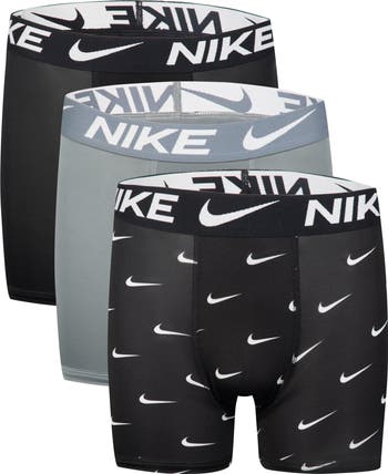 Nike Kids' Assorted 3-Pack Micro Essentials Boxer Briefs