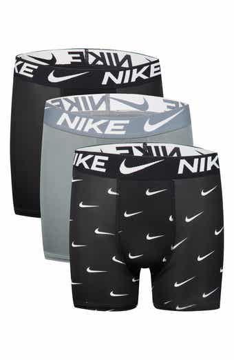 Nike Kids' Assorted 3-Pack Micro Essentials Boxer Briefs