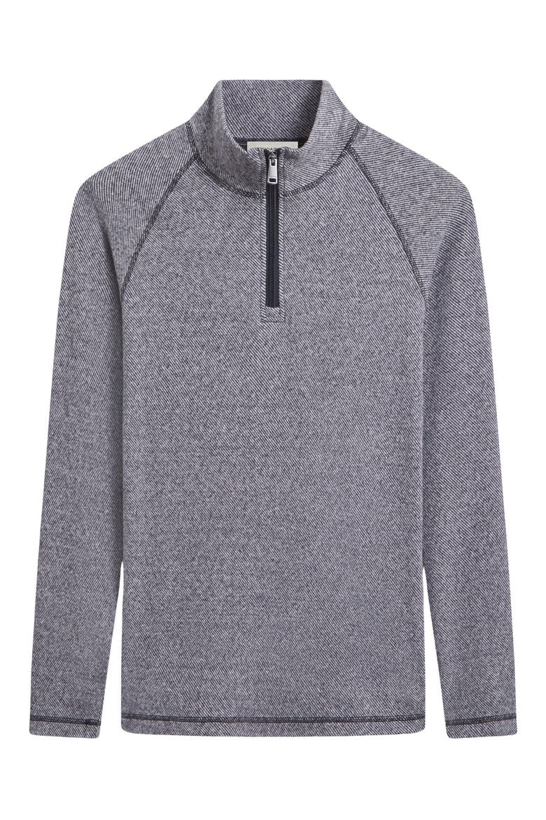 Quarter Zip Pullover, Alternate, color, BLACK