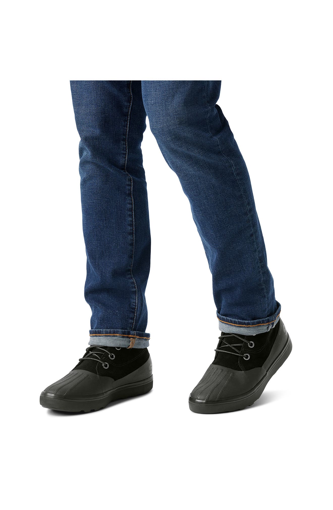 SOREL Cheyanne Metro II Waterproof Duck Boot, Alternate, color, Black/ Jet