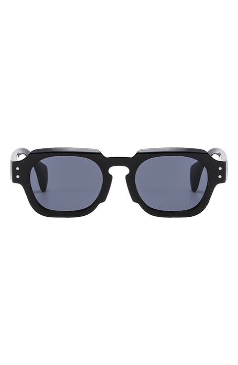 Echo 50mm Polarized Rectangular Sunglasses