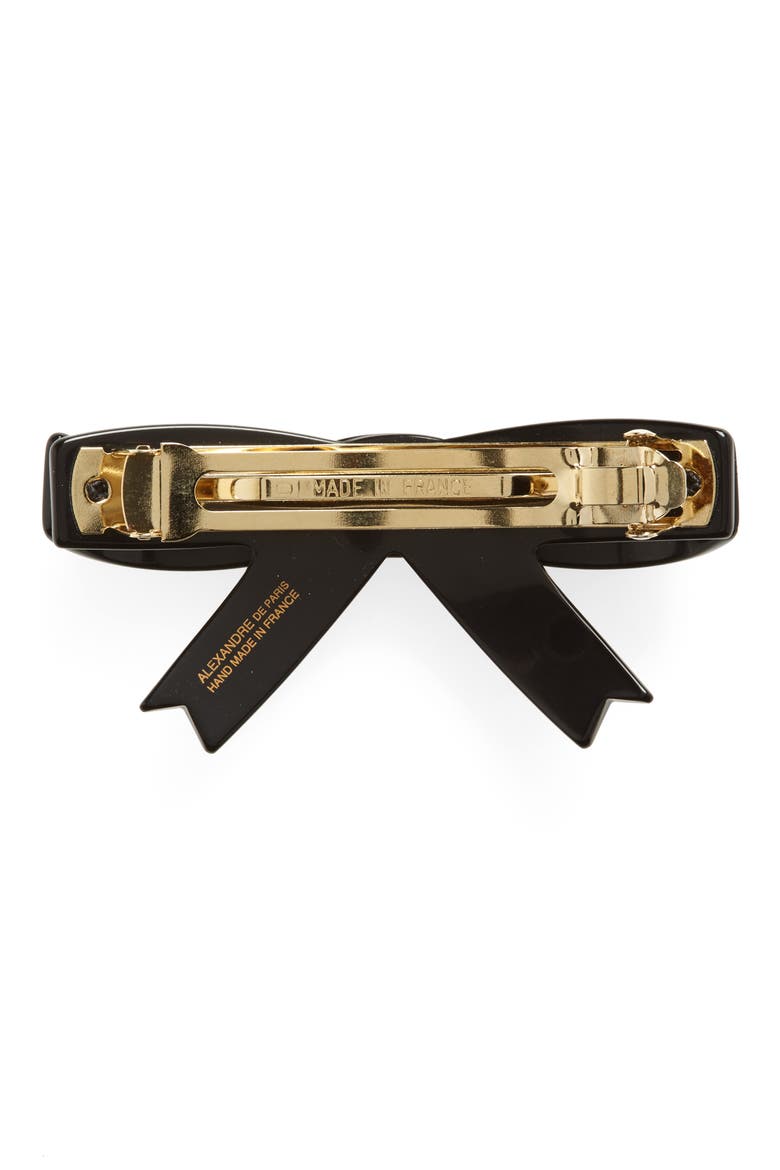 Idol Barrette, Alternate, color, BLACK