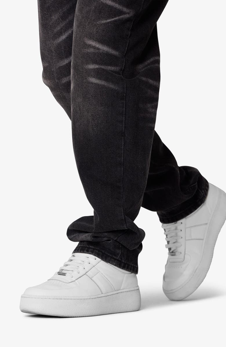 mnml V724 Baggy Chore Jeans, Alternate, color, Washed Black