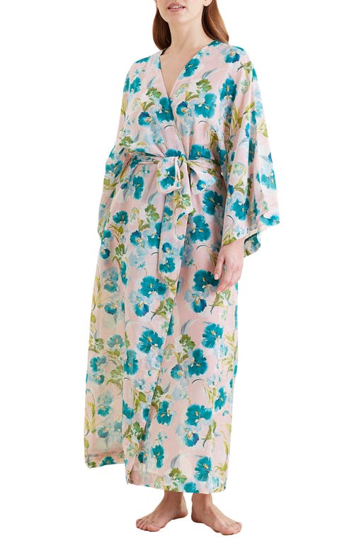 PAPINELLE PAPINELLE AUDREY FLORAL COTTON & SILK WRAP 