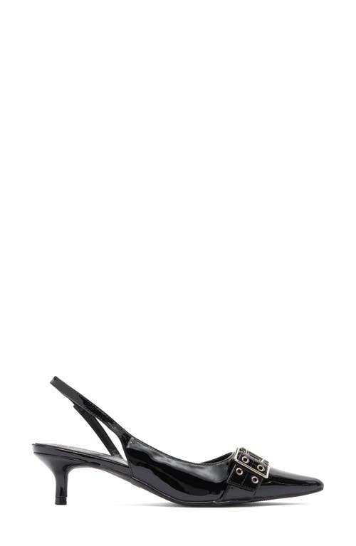 Wild Diva Lounge Aura Kitten Heel Slingback Pump