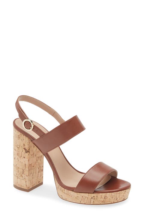 Misty Slingback Platform Sandal (Women)