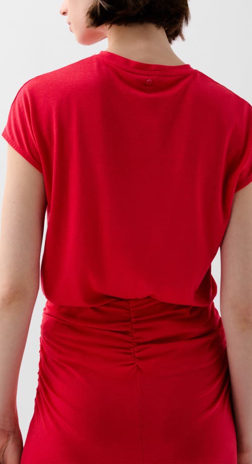 Scalpers Ic Wrap Tee In Red