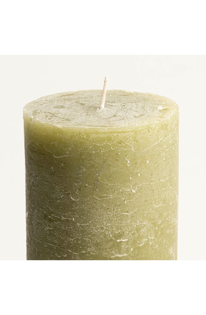 Zsa Zsa Zsu Deurne Pillar Candle 5 in Set of 2, Alternate, color, Green