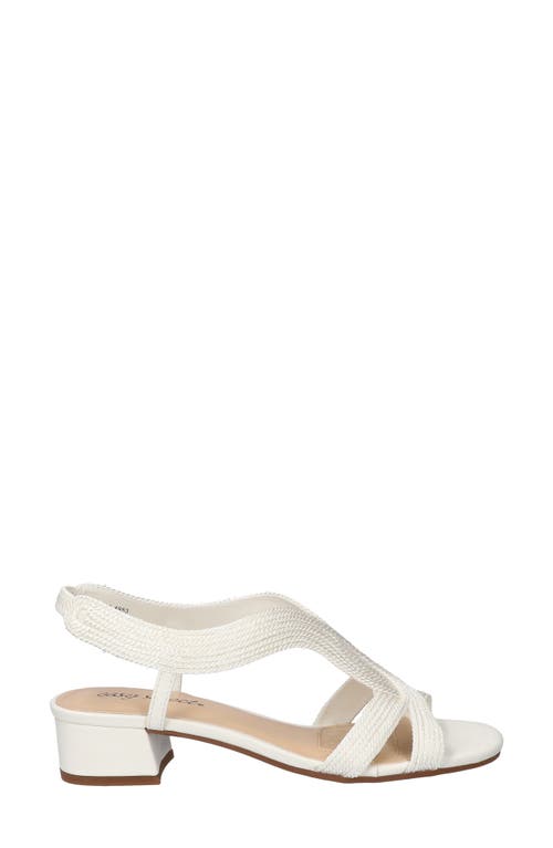 EASY STREET EASY STREET FESTIVAL BLOCK HEEL SLINGBACK SANDAL