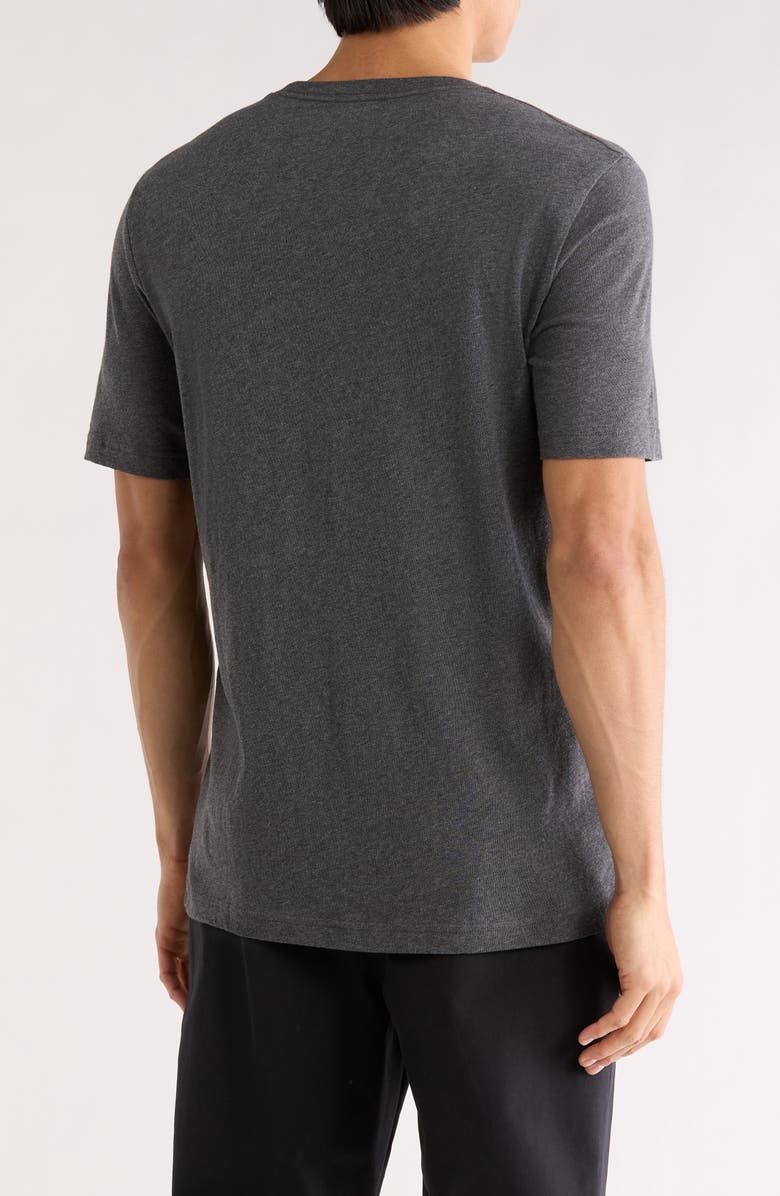 TravisMathew Modernist Chicago Logo Graphic T-Shirt, Alternate, color, Heather Grey Pinstripe