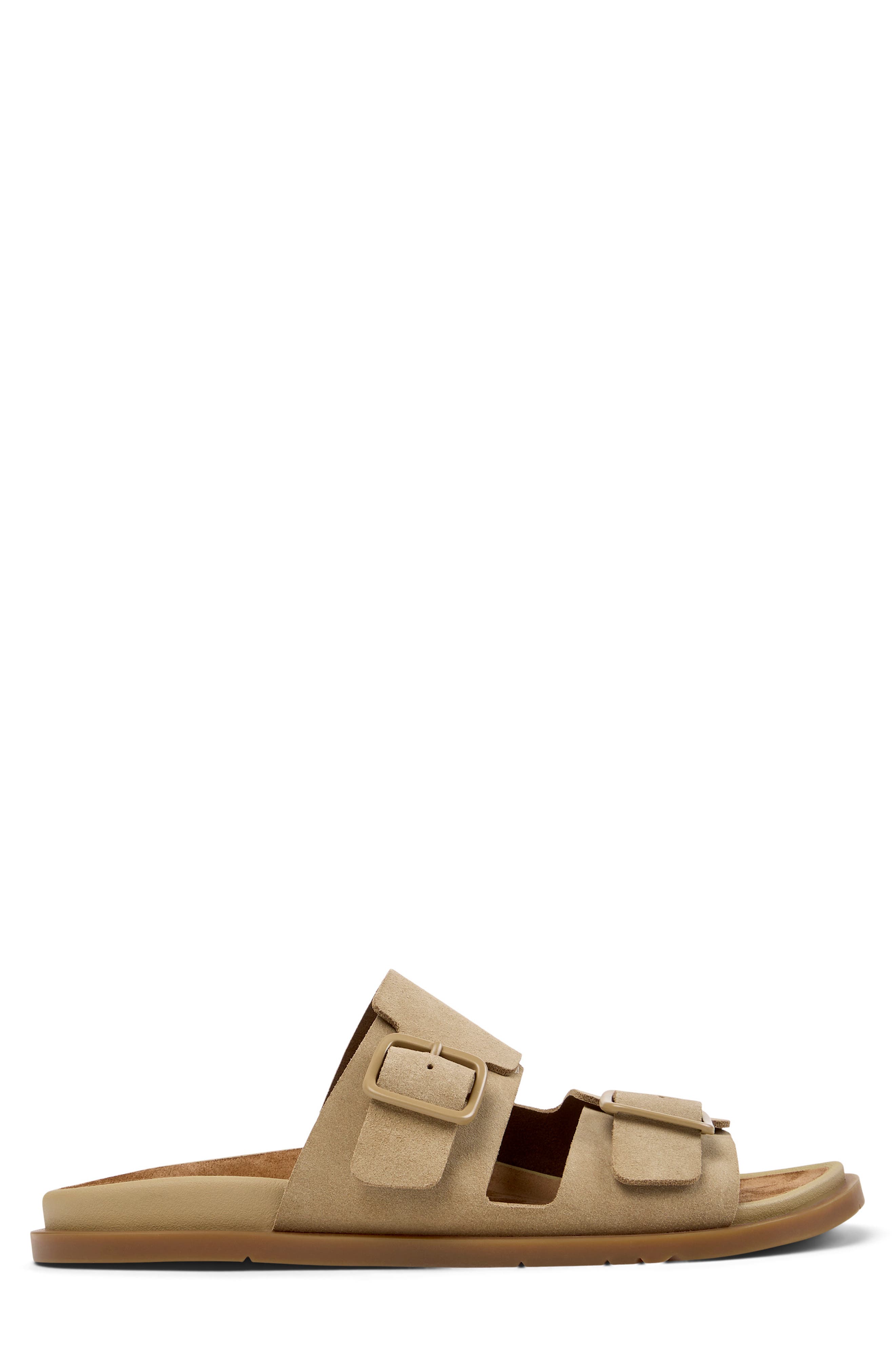 Camper Lluc 2-Strap Sandal, Alternate, color, Medium Brown