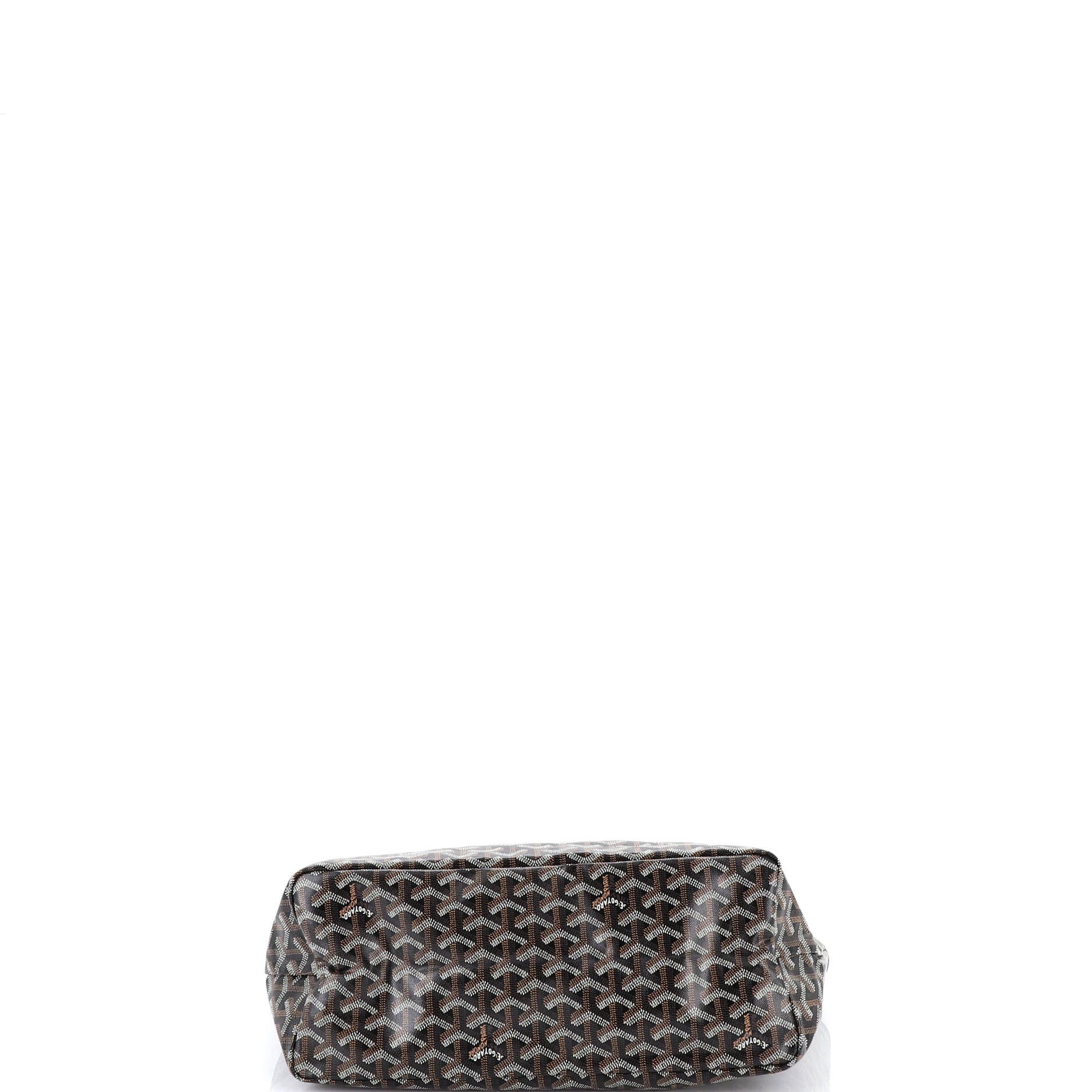 Pre-Owned Goyard Saint Louis Tote Coated Canvas PM, Alternate, color, Black