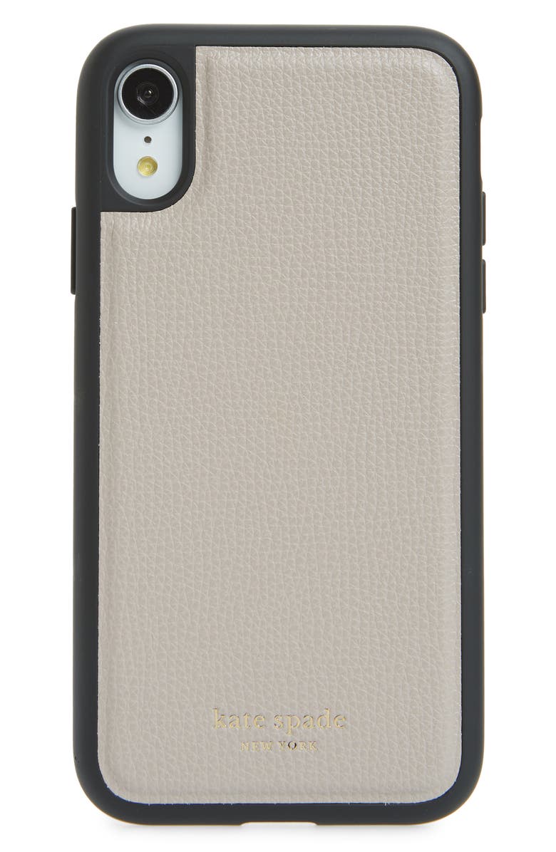 Kate Spade New York sylvia magnetic wrap iPhone X/XS/XS Max & Xr folio, Alternate, color, 