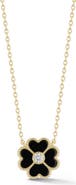 SPHERA MILANO Clover Pendant Necklace
