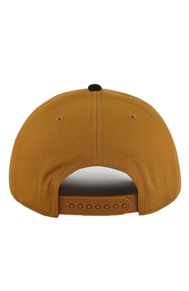 American Needle Men's American Needle  Tan/Black Vegas Golden Knights Burnett Adjustable Hat, Alternate, color, Tan