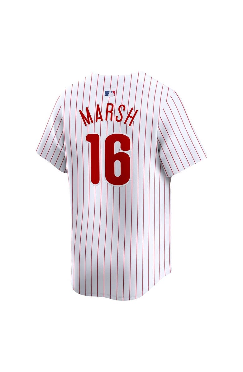Nike Men's Nike Brandon Marsh White Philadelphia Phillies Home Limited Player Jersey, Alternate, color, White
