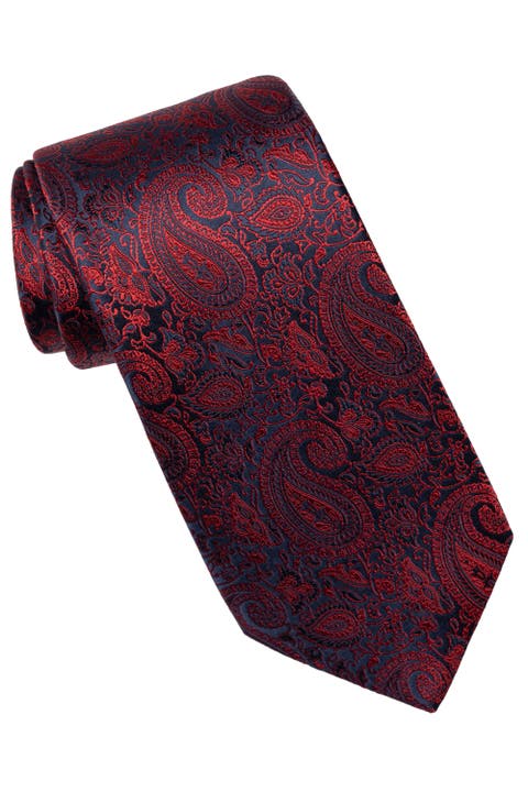 Donatello - Extra Long Silk Jacquard Tie for Men