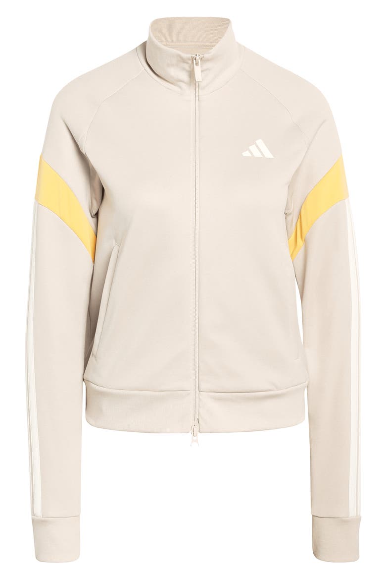House Of Tiro Track Jacket, Alternate, color, CRYSTAL LINEN/TANGERINE