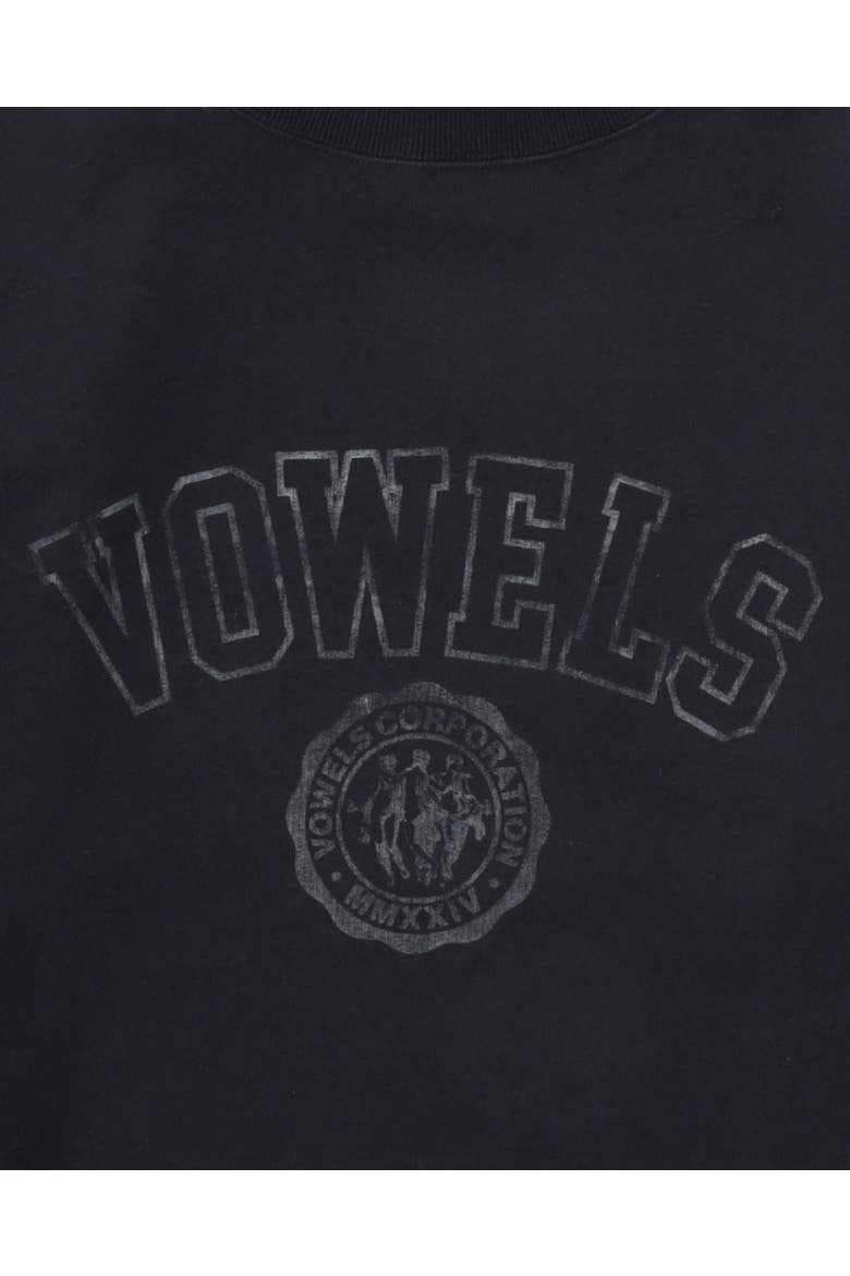 Faded Collegiate Crewneck, Alternate, color, Black