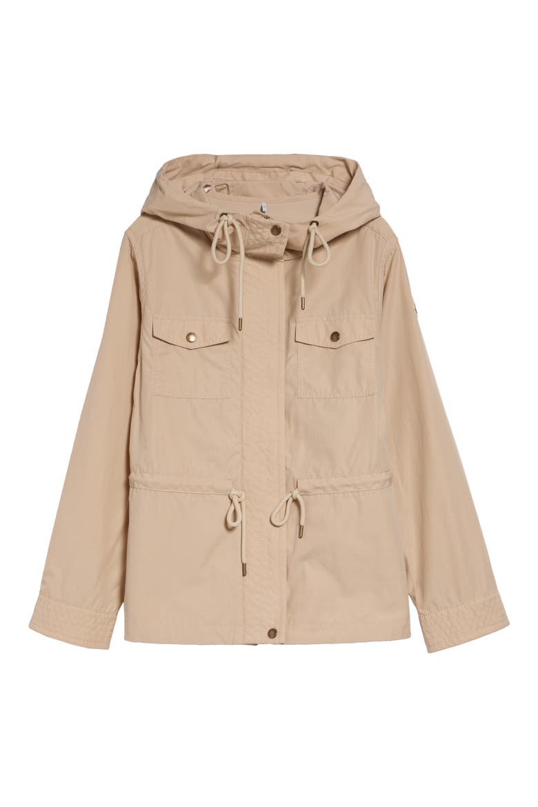 Serin Short Parka, Alternate, color, BEIGE
