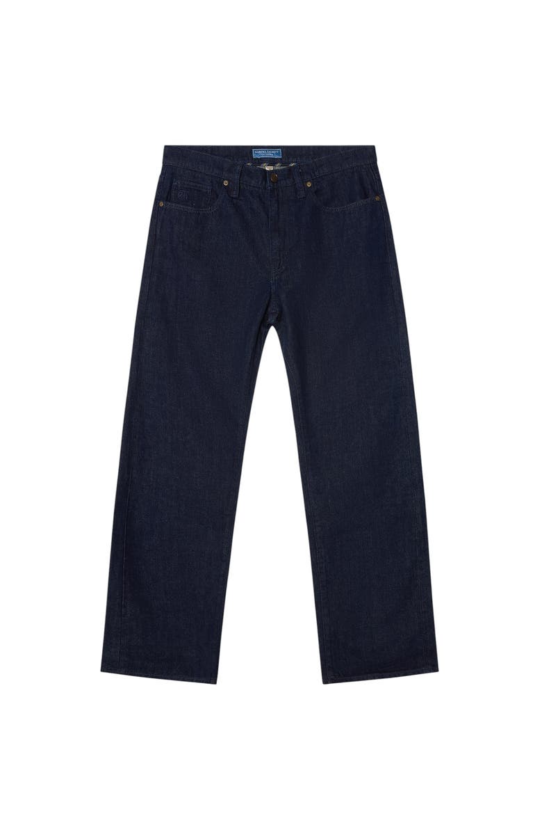 Robert Talbott Austin Selvedge 5-Pocket Pant, Alternate, color, Indigo Rinse