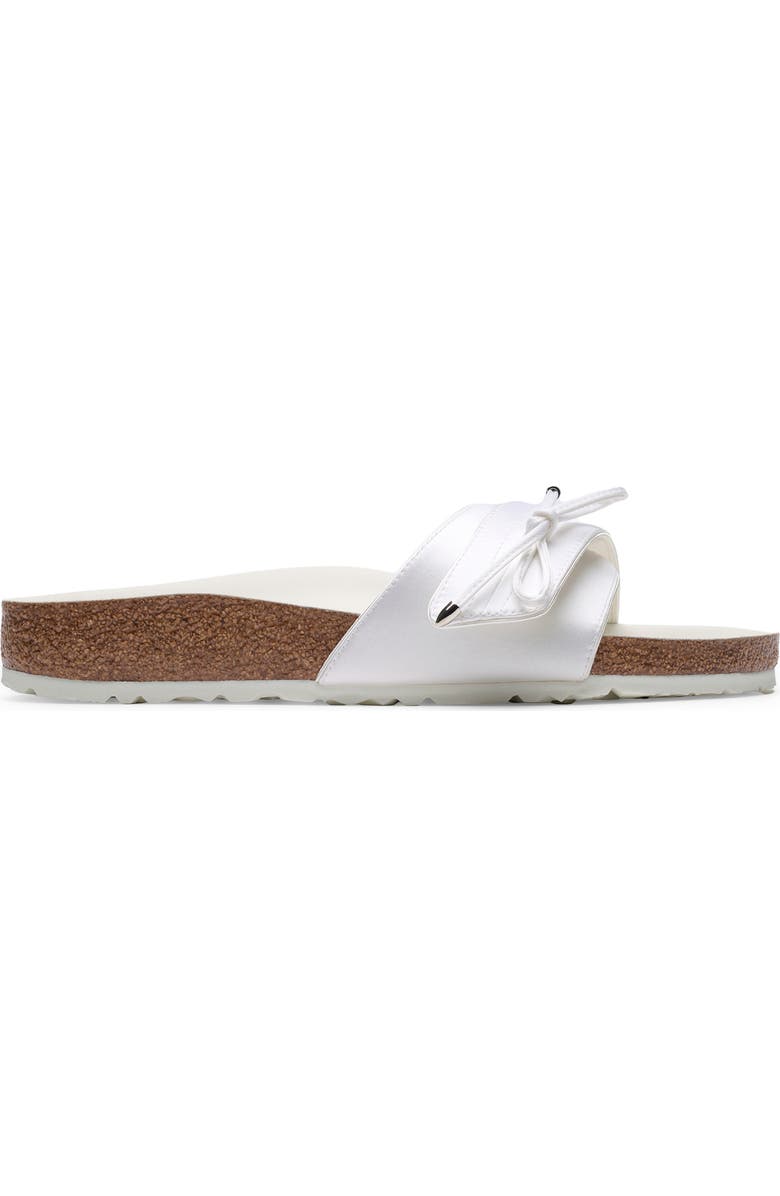 Birkenstock x Danielle Frankel x Danielle Frankel Madrid Satin Slide Sandal, Main, color, White