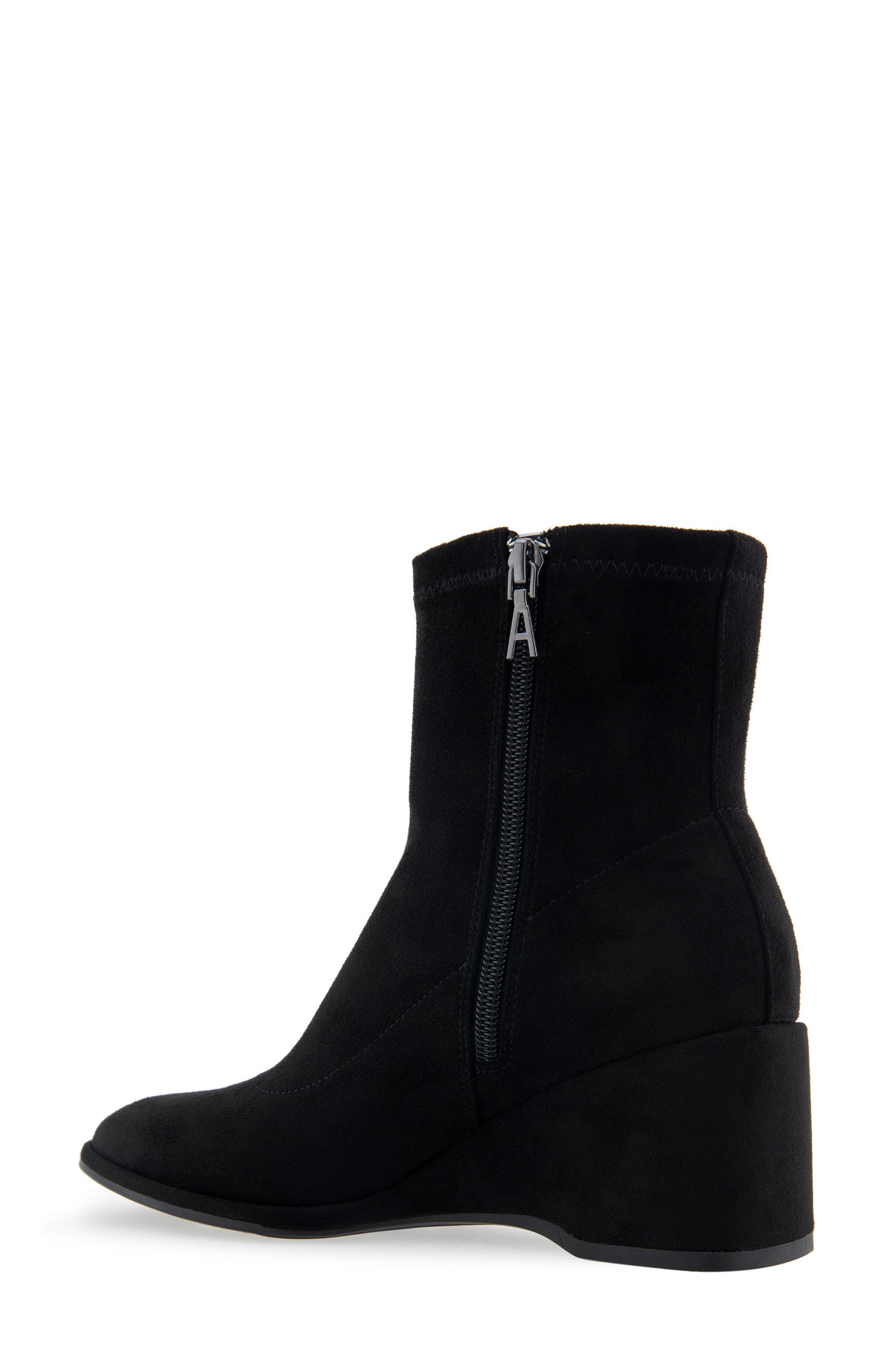 Aerosoles Anouk Block Heel Pump, Alternate, color, Black Faux