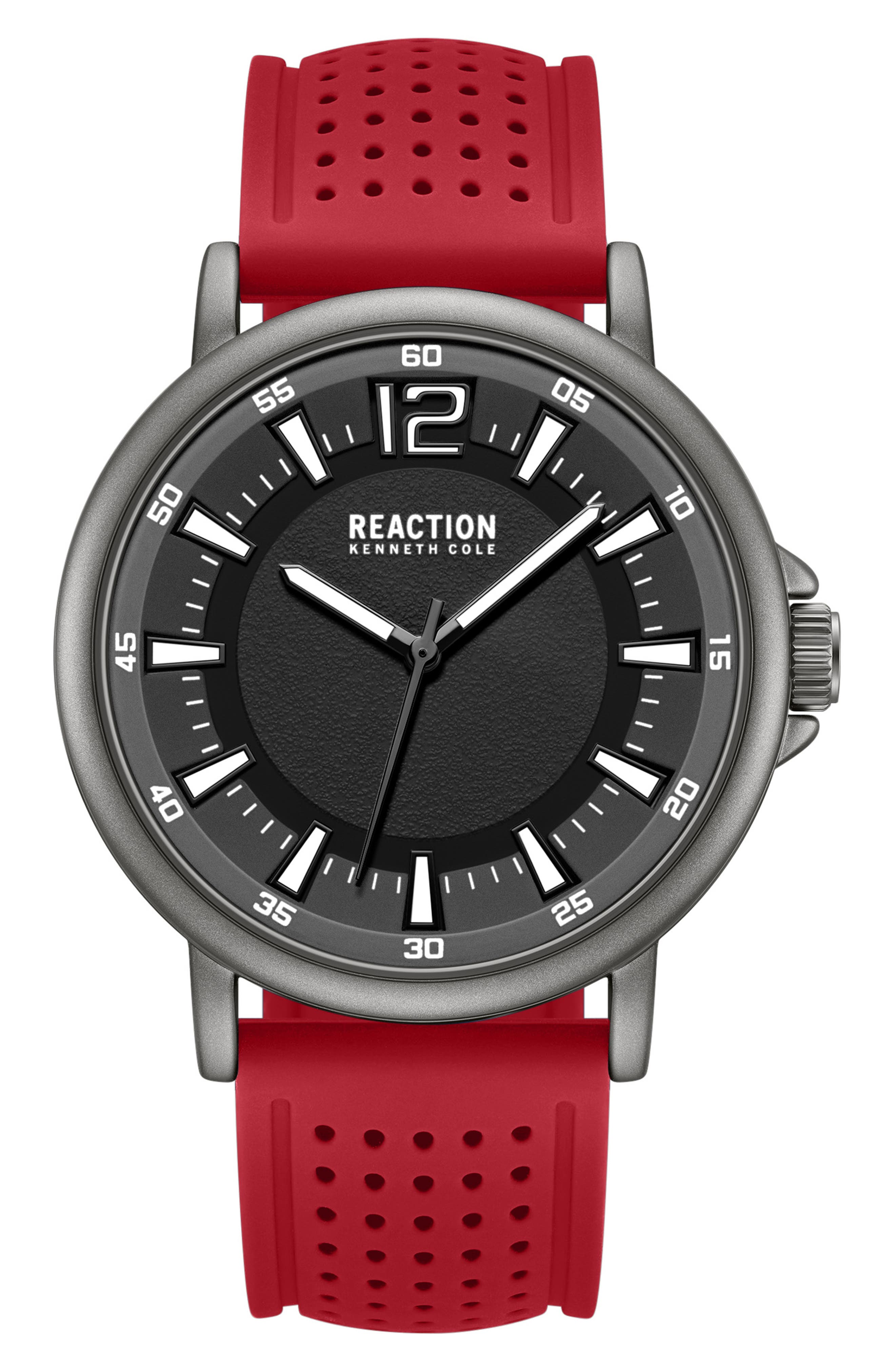 BLACK/ RED