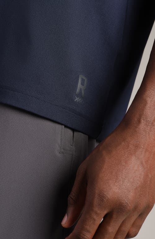 Rhone Base Training Relaxed Performance T-shirt In Blue