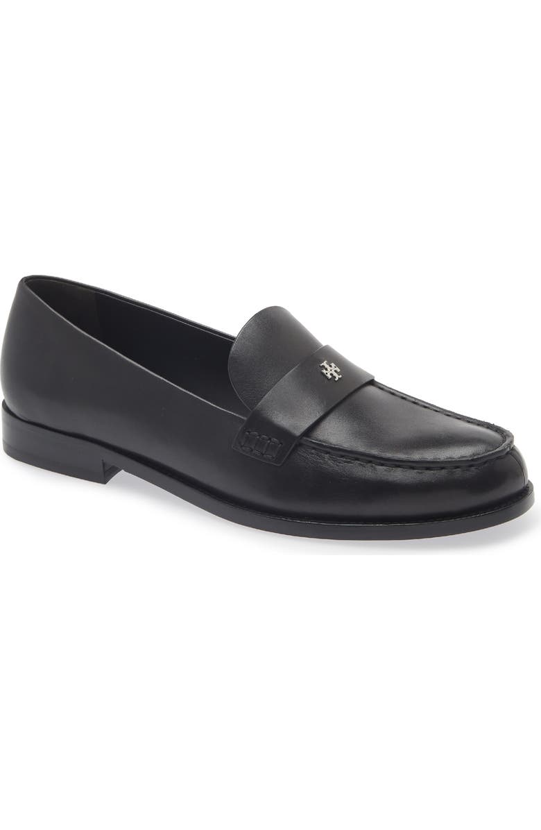 Tory Burch Classic Penny Loafer, Main, color, Perfect Black
