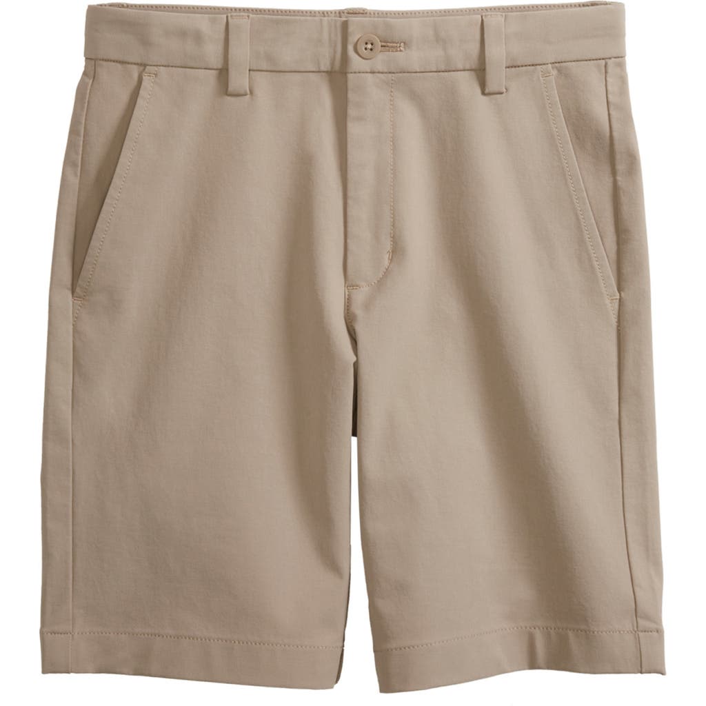 Vineyard Vines Kids' Performance Breaker Shorts In Brown