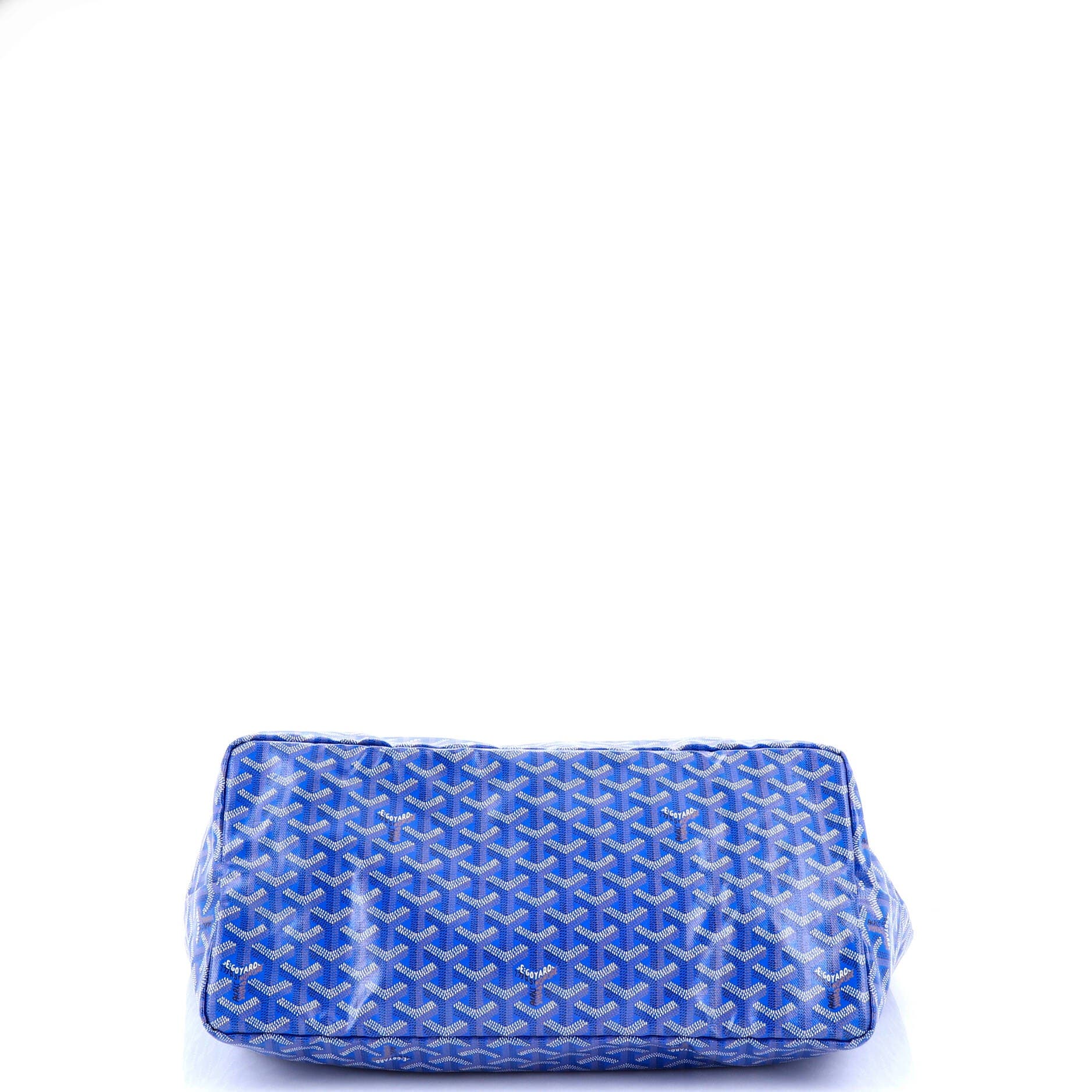 Pre-Owned Goyard Saint Louis Tote Coated Canvas GM, Alternate, color, Blue