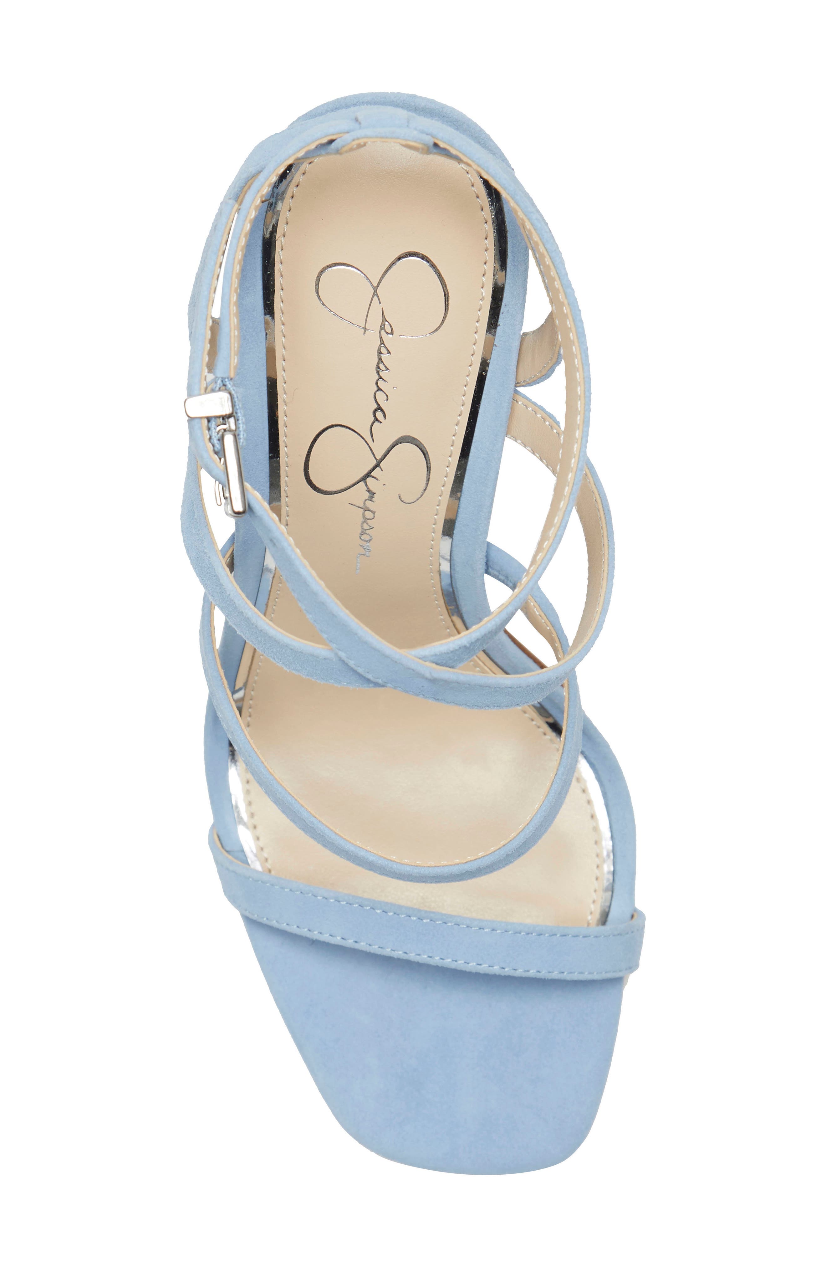 Raymie Sandal, Alternate, color, CORNFLOWER BLUE SUEDE