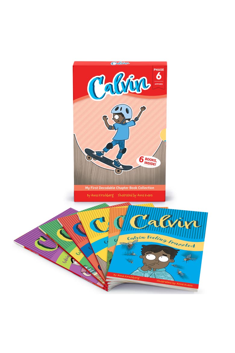 Calvin Decodable Chapter Book Set, 6 Books, Alternate, color, Multicolored