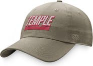 TOP OF THE WORLD Men's Top of the World Khaki Temple Owls Slice Adjustable Hat