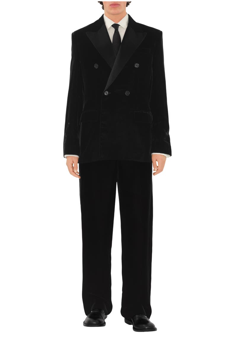 Burberry Velvet Tuxedo Jacket, Main, color,