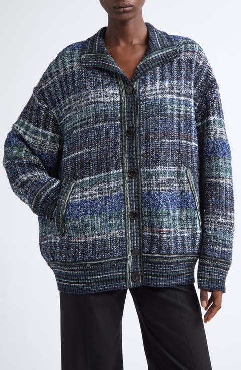 Space Dye Maxi Cardigan