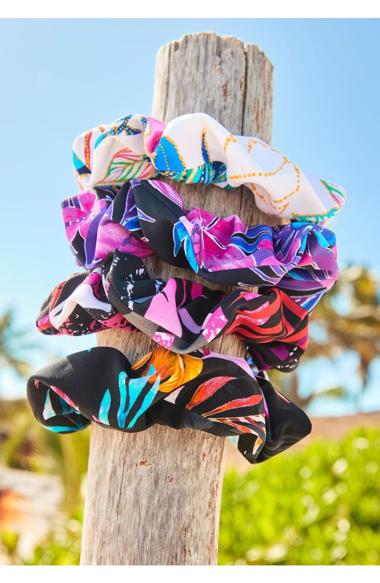 Swim 365 Tankini Scrunchie, Alternate, color, Cabana Glow Tropical