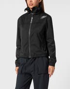 PLEIN SPORT Cropped Windbreaker Ls Scratch Women