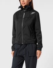 PLEIN SPORT Cropped Windbreaker Ls Scratch Women