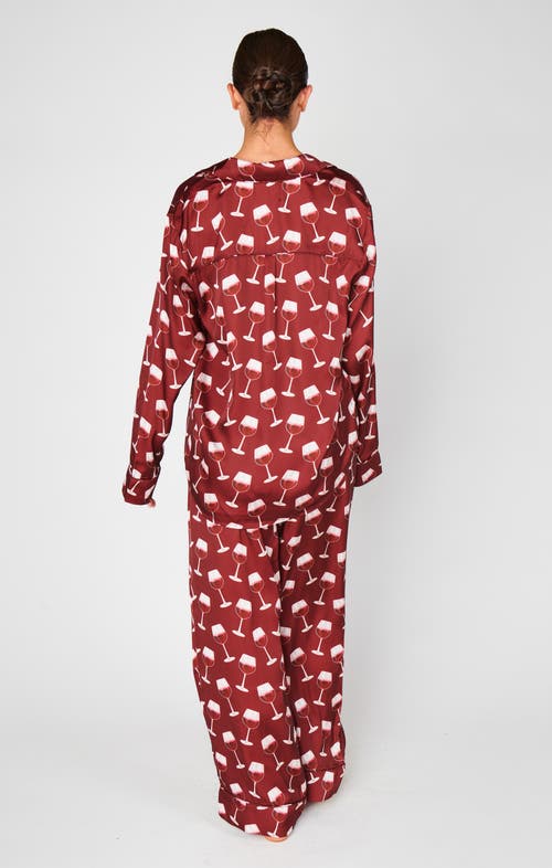Show Me Your Mumu Classic Pj Set In Red